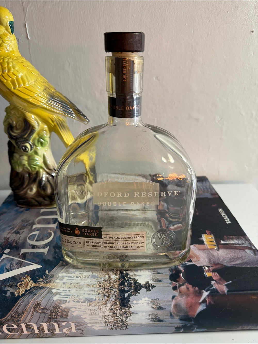 Woodford Reserve Double Oak EMPTY BOTTLE - Unrinsed - - Picture 7 of 8
